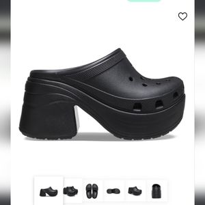 New crocs platform clog